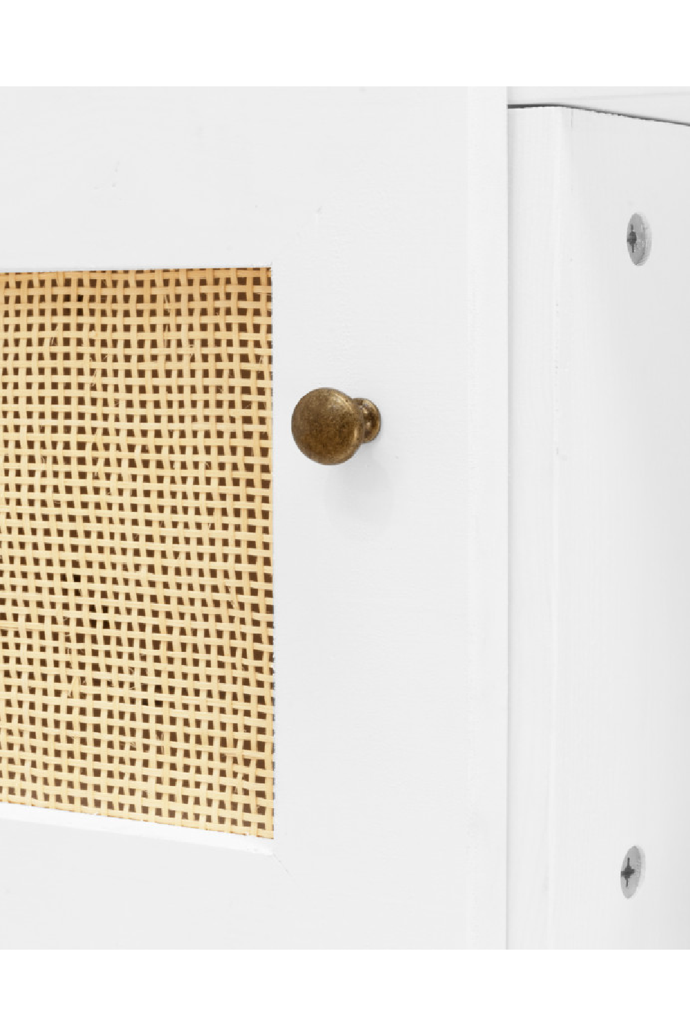 Rattan 2-Door Media Unit | Decowood Frida | Oroa.com