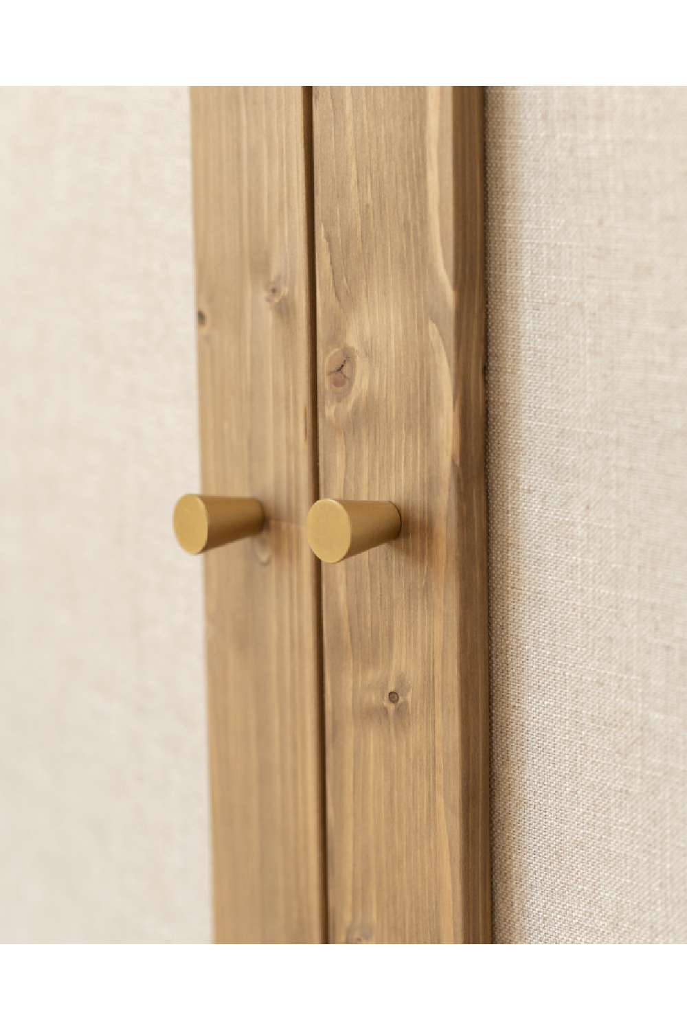 Fabric 2-Door Cabinet | Decowood Linen | Oroa.com