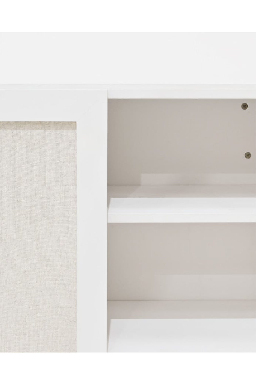 Fabric 2-Door Cabinet | Decowood Linen | Oroa.com