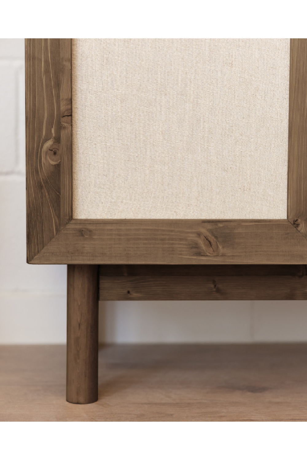 Fabric 2-Door Cabinet | Decowood Linen | Oroa.com