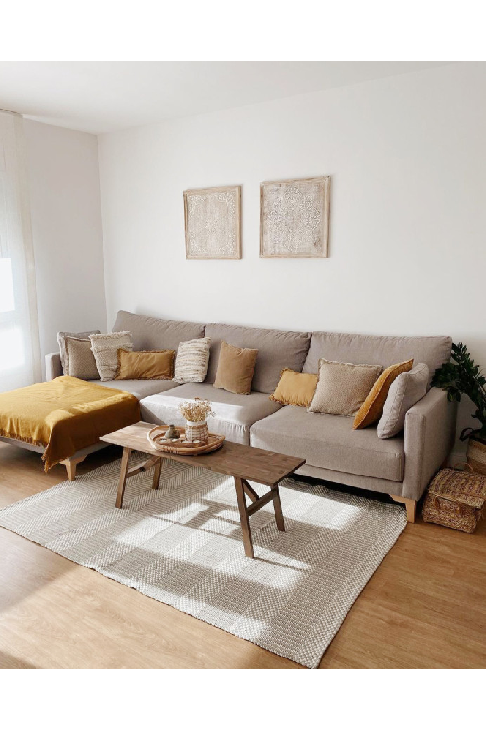 Scandinavian Wooden Bench | Decowood Siep | OROA.com