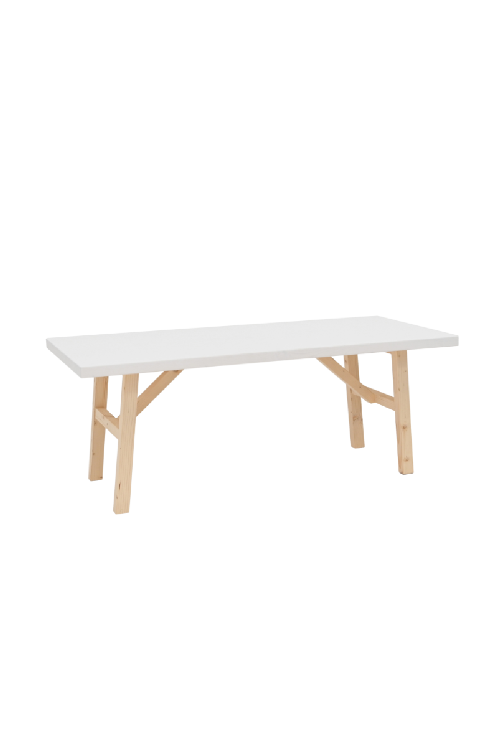 Scandinavian Wooden Coffee Table | Decowood Siep | OROA.com