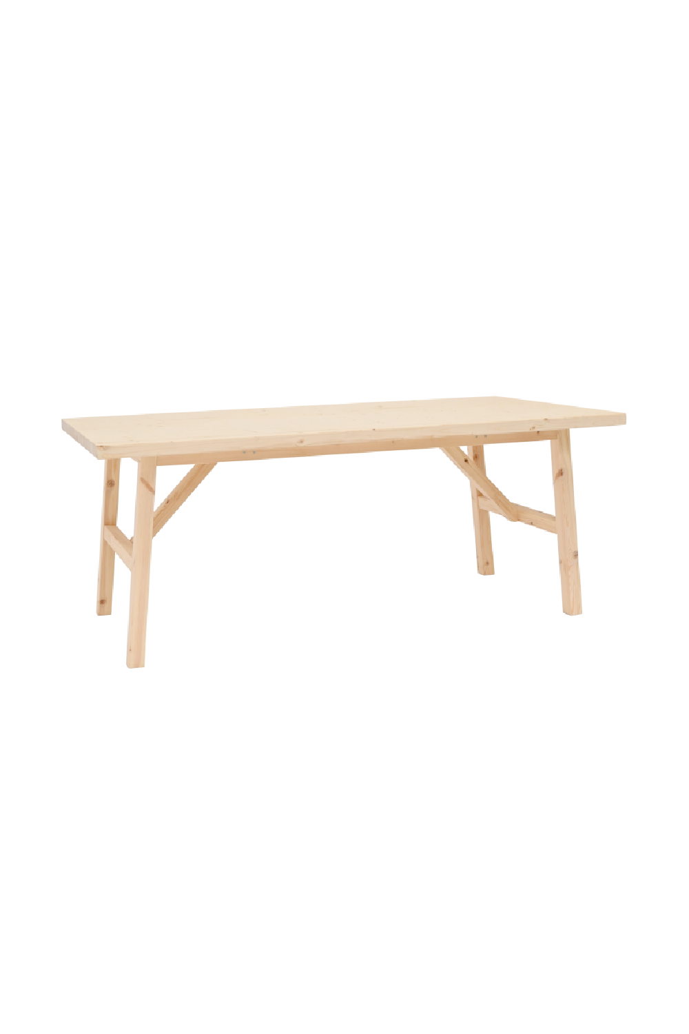 Scandinavian Wooden Dining Table | Decowood Siep | OROA.com
