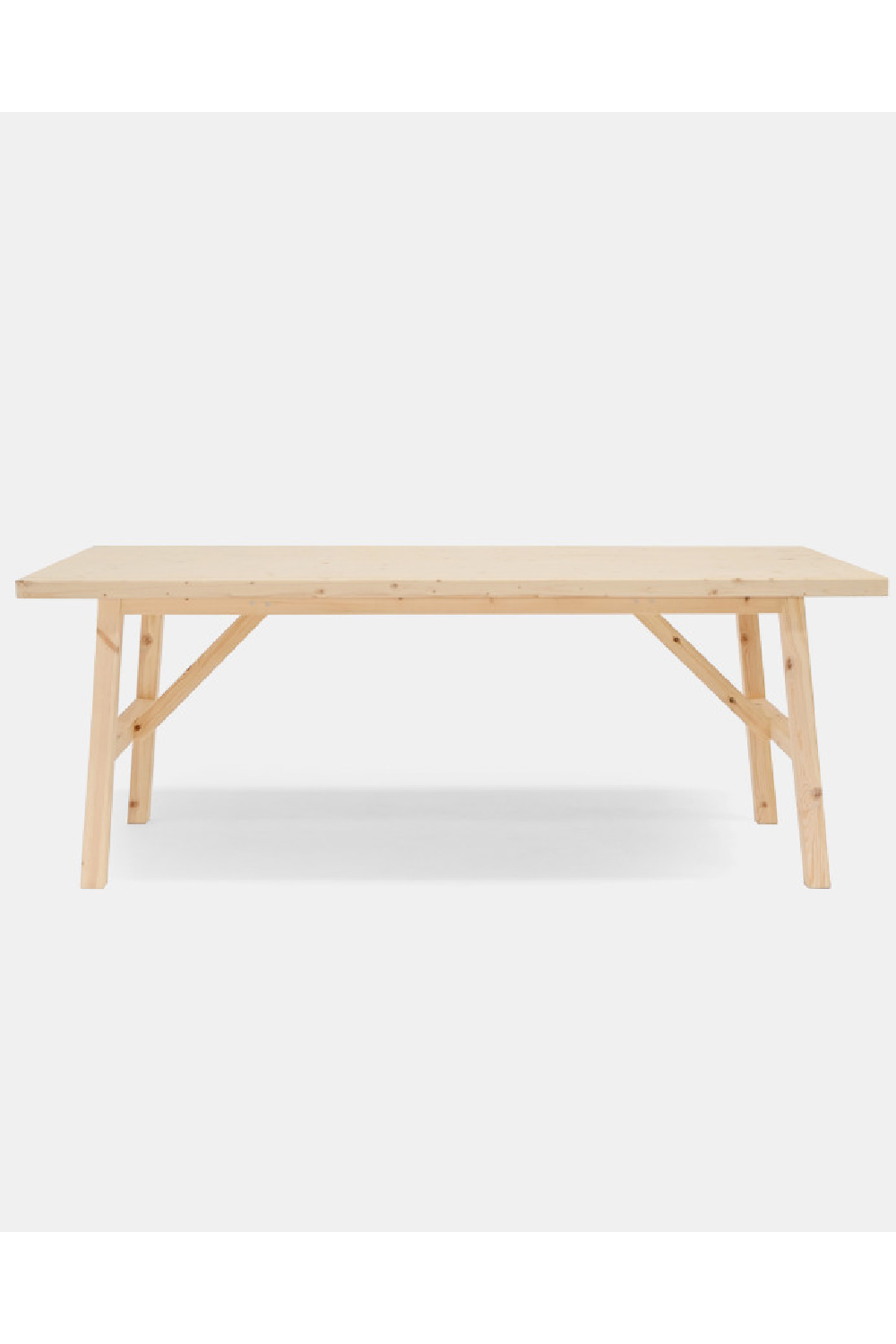 Scandinavian Wooden Dining Table | Decowood Siep | OROA.com