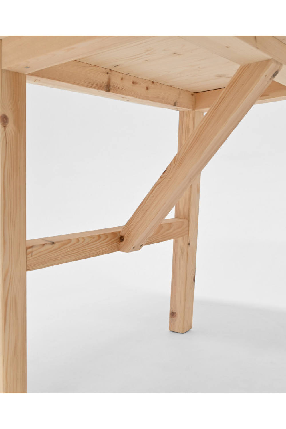 Scandinavian Wooden Dining Table | Decowood Siep | OROA.com