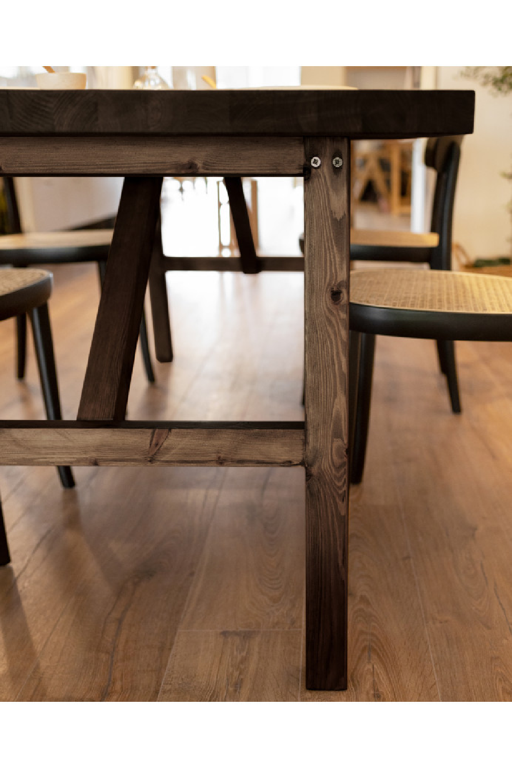 Scandinavian Wooden Dining Table | Decowood Siep | OROA.com