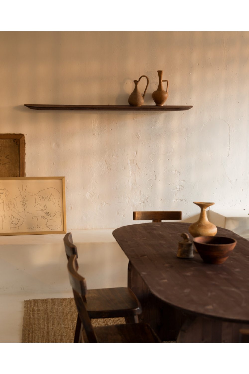 Rounded Wall Shelf | Decowood Bloom | Oroa.com