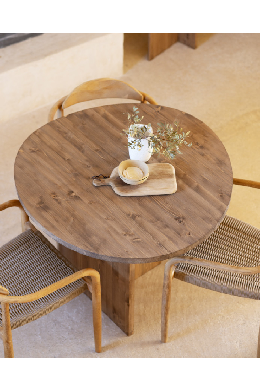 Asymmetrical Oval Coffee Table | Decowood Mur | Oroa.com