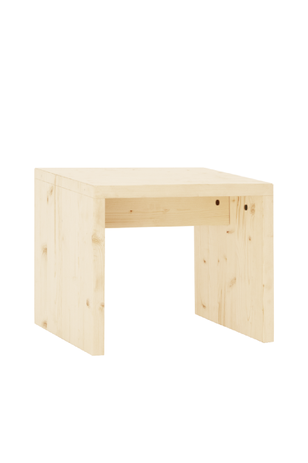 Angular Solid Wood Stool | Decowood Telva | Oroa.com