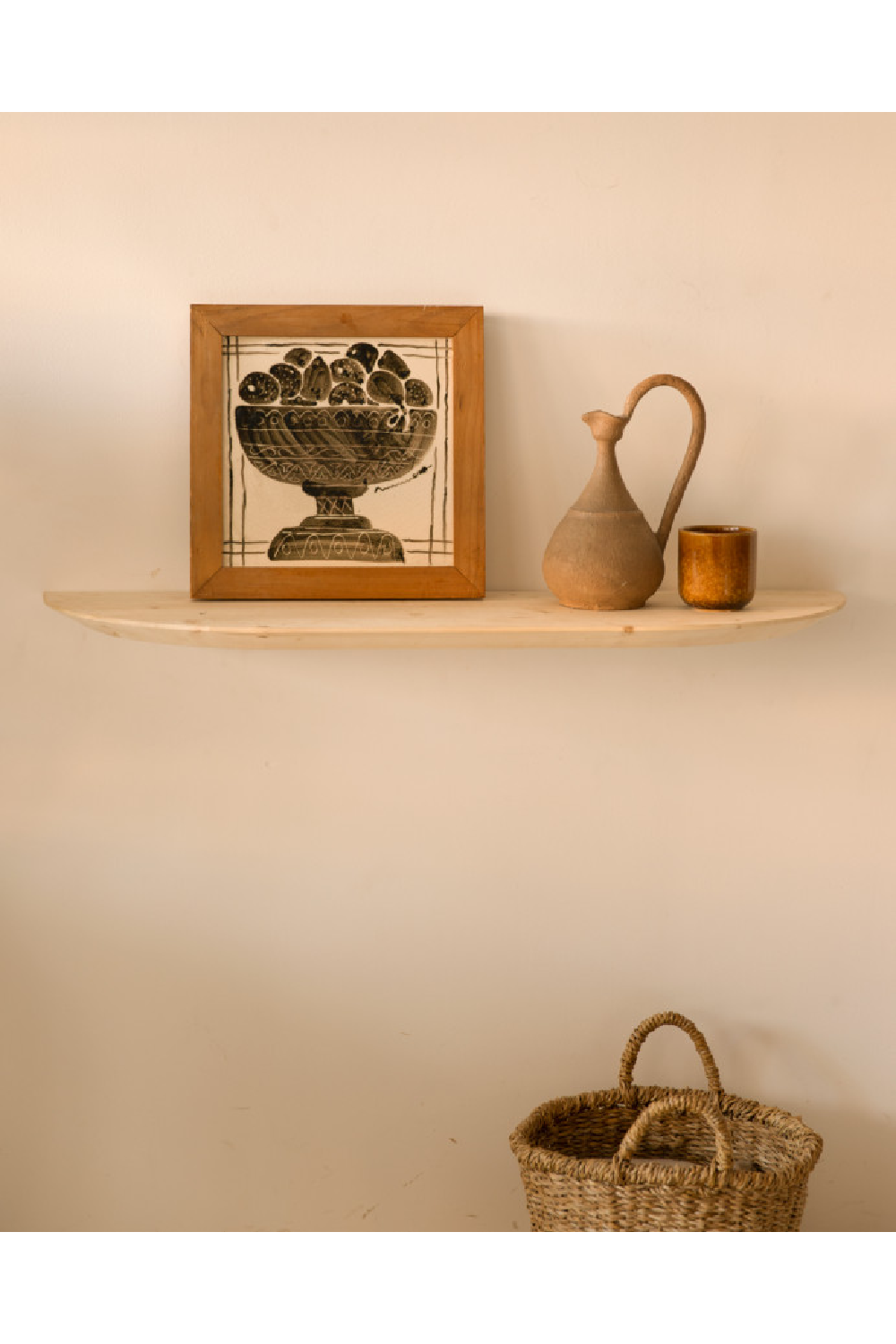 Solid Wood Hanging Console | Decowood Bloom | Oroa.com