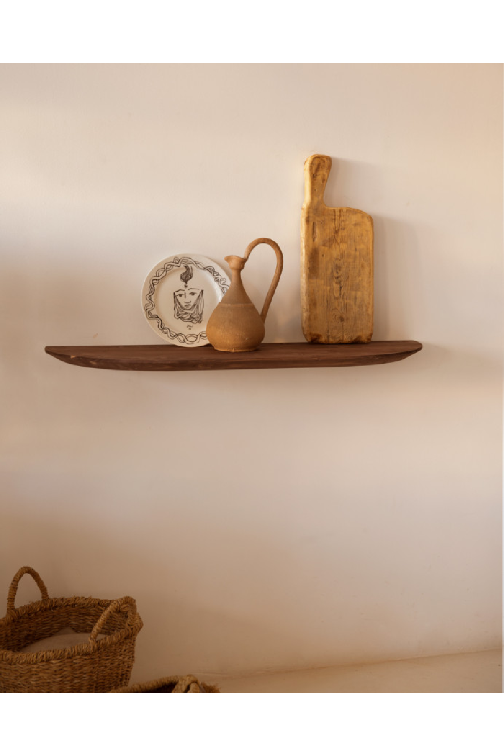 Solid Wood Hanging Console | Decowood Bloom | Oroa.com