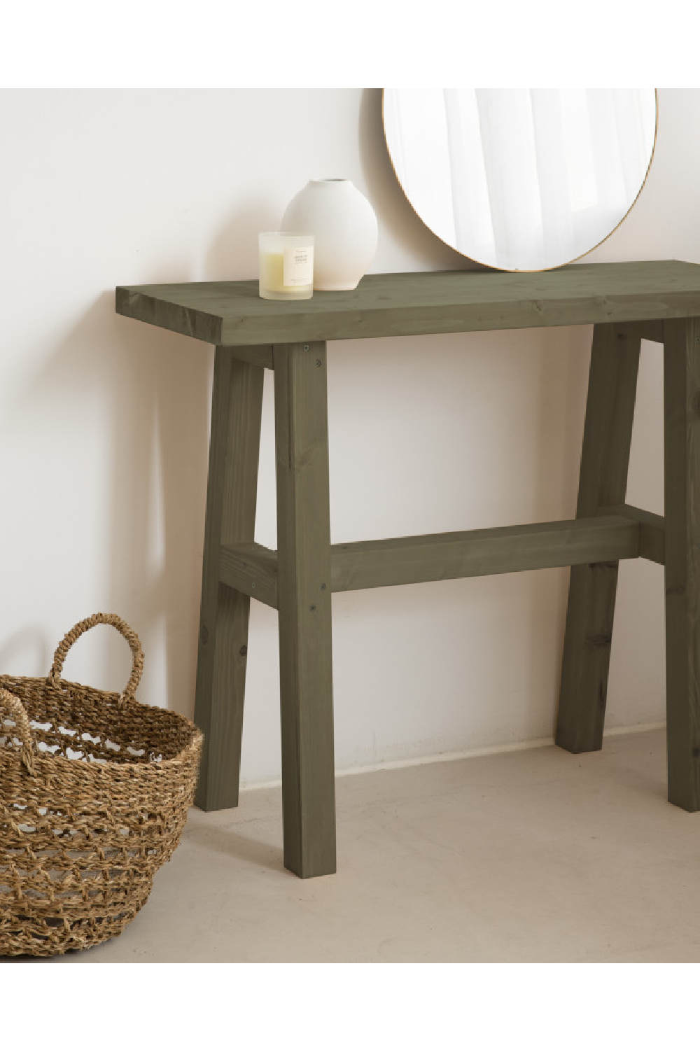 Solid Wood Console Table | Decowood Batan | Oroa.com