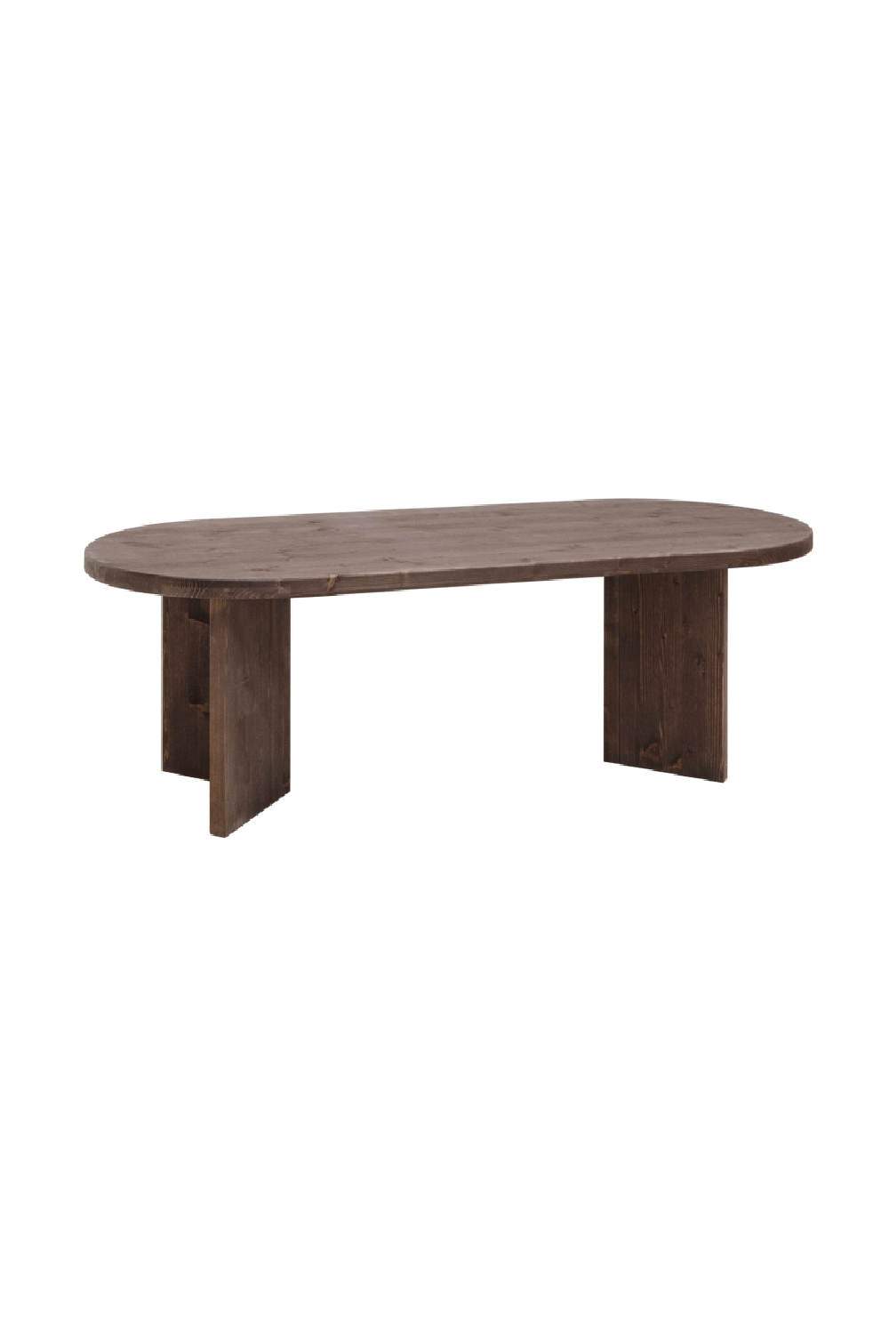 Oval Wood Dining Table | Decowood Osaka | Oroa.com