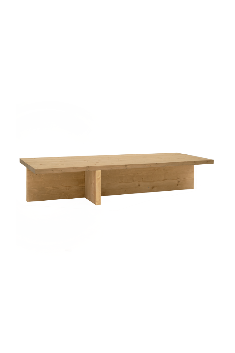 Varnished Wood Coffee Table | Decowood Sam | OROA.com
