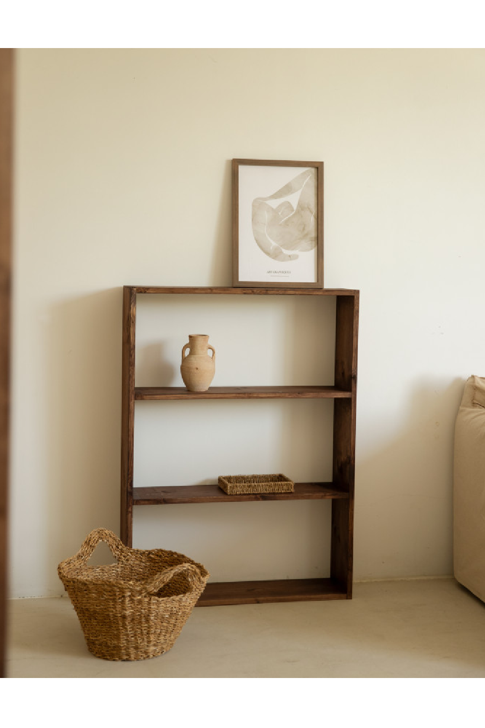 Spruce Wood Nordic Shelf | Decowood Saura | OROA.com