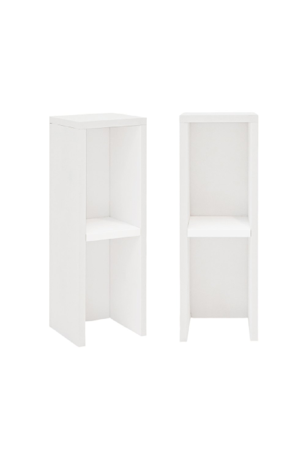 Fir Wood Bedside Table Set (2) | Decowood Lina | Oroa.com