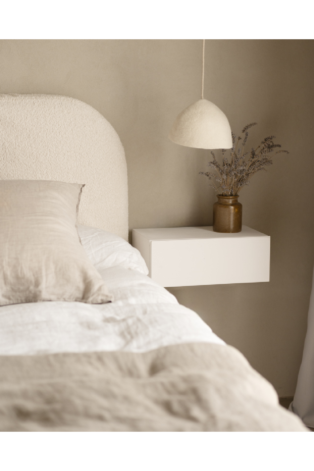 Floating Drawer Bedside Table Set (2) | Decowood Ingrid | Oroa.com