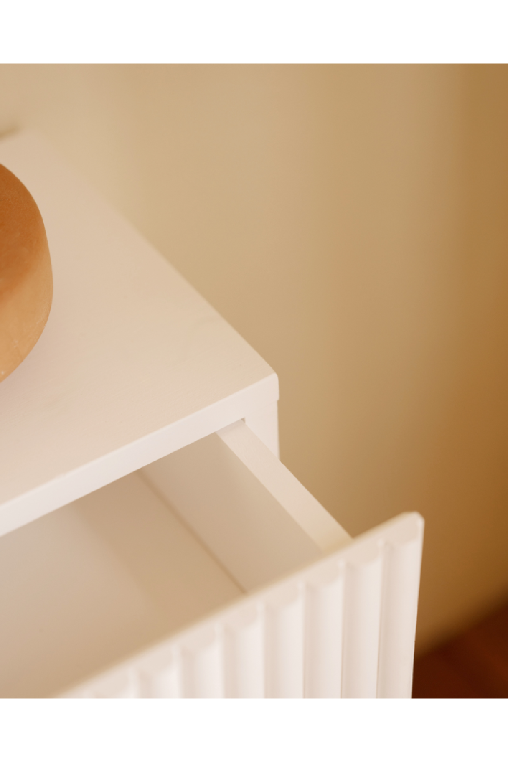 Fluted Floating Bedside Table | Decowood Bali | Oroa.com