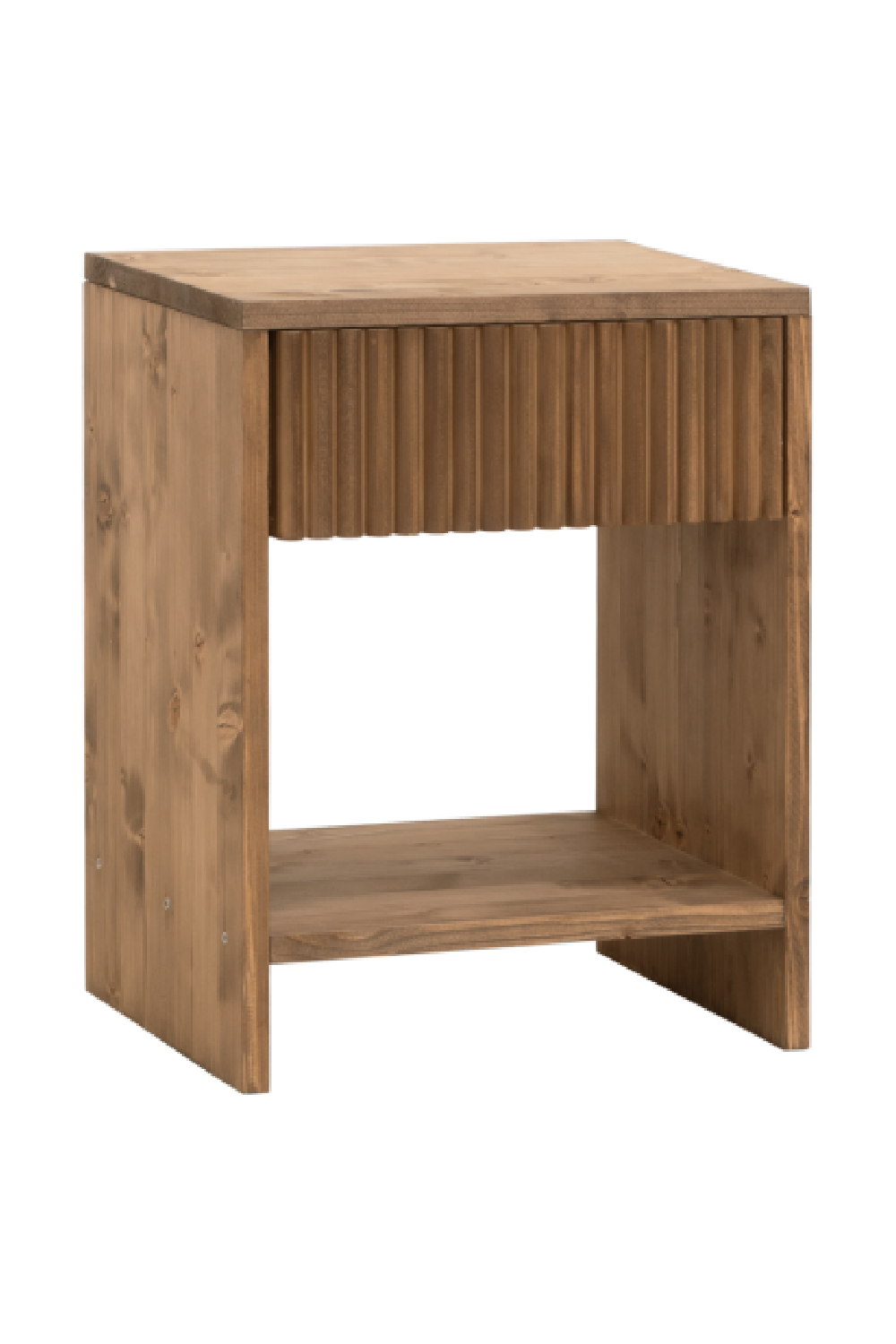 Fluted Drawer Bedside Table | Decowood Bali | Oroa.com