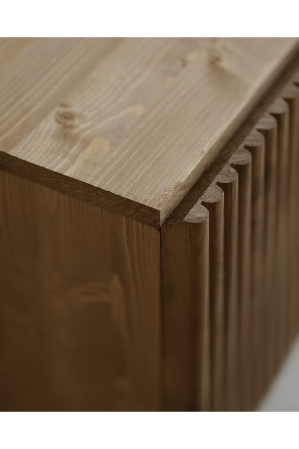 Fluted Wood TV Stand | Decowood Bali | Oroa.com