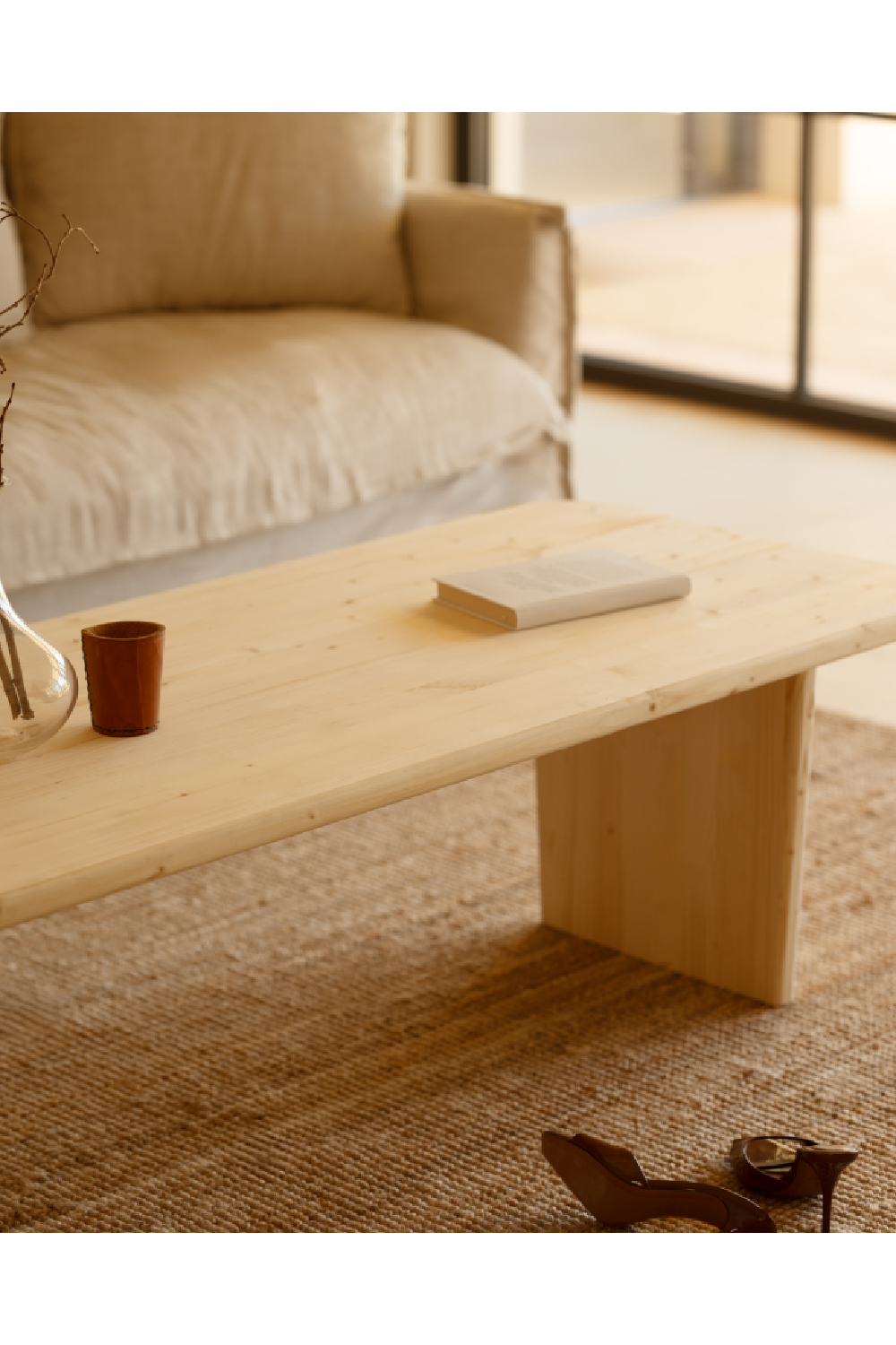 Scandinavian Style Coffee Table | Decowood Bimba | Oroa.com