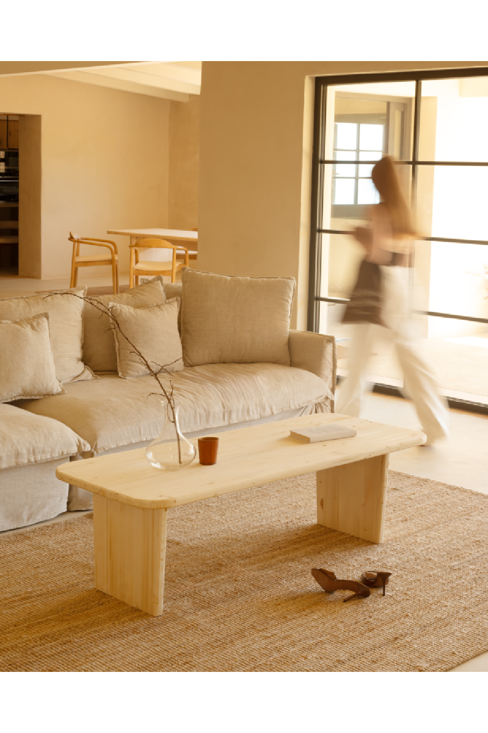 Scandinavian Style Coffee Table | Decowood Bimba | Oroa.com