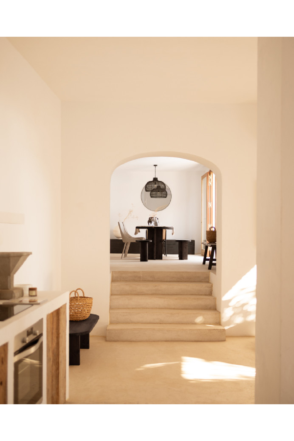 Oval Solid Wood Dining Table | Decowood Tokyo | Oroa.com