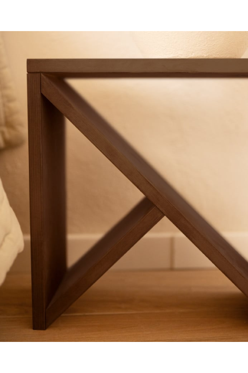 Solid Pine Side Table | Decowood Stoke | OROA.com