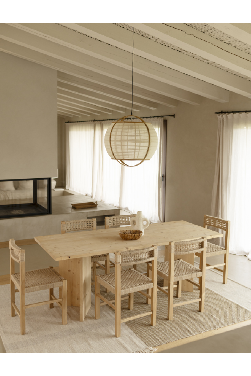 Japandi Style Dining Table | Decowood Kyoto | Oroa.com