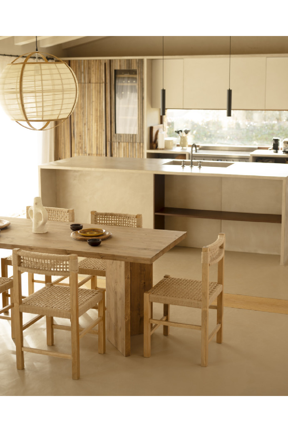 Japandi Style Dining Table | Decowood Kyoto | Oroa.com