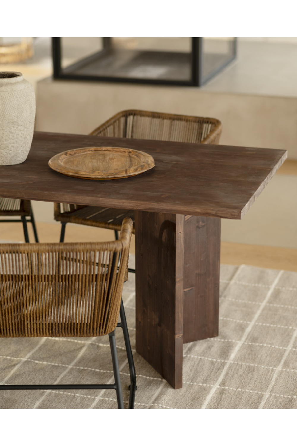 Japandi Style Dining Table | Decowood Kyoto | Oroa.com