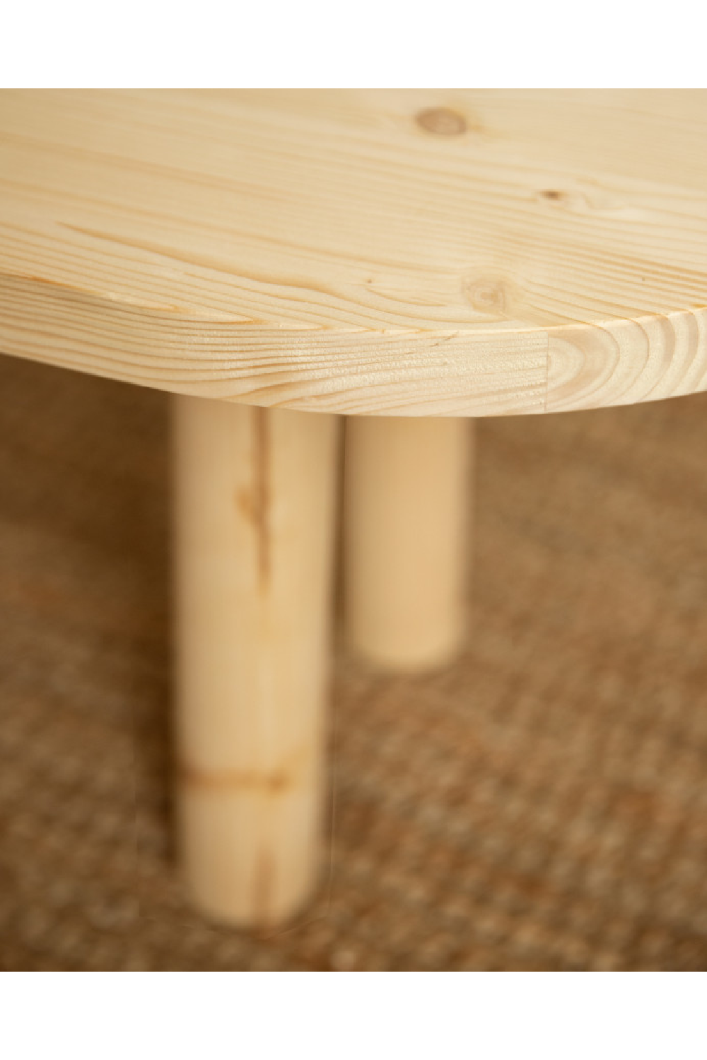 Tinted Wood Oval Coffee Table | Decowood Gina | Oroa.com