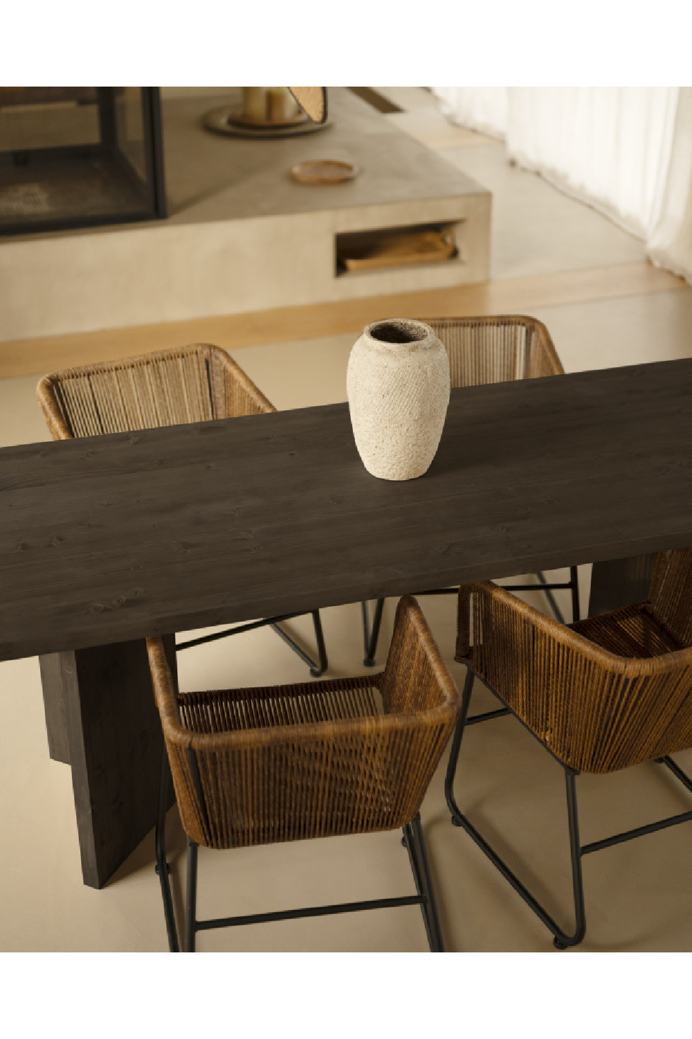 Japandi Style Dining Table | Decowood Kyoto | Oroa.com