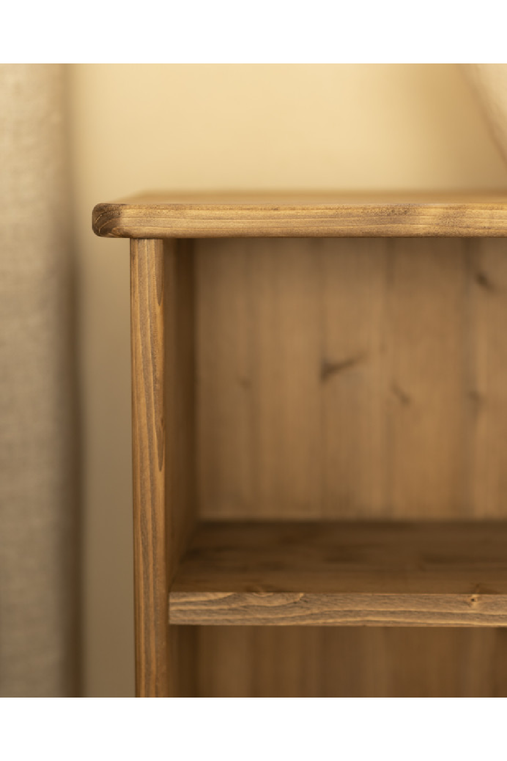 Wooden Open Compartment Nightstand | Decowood Ion | Oroa.com