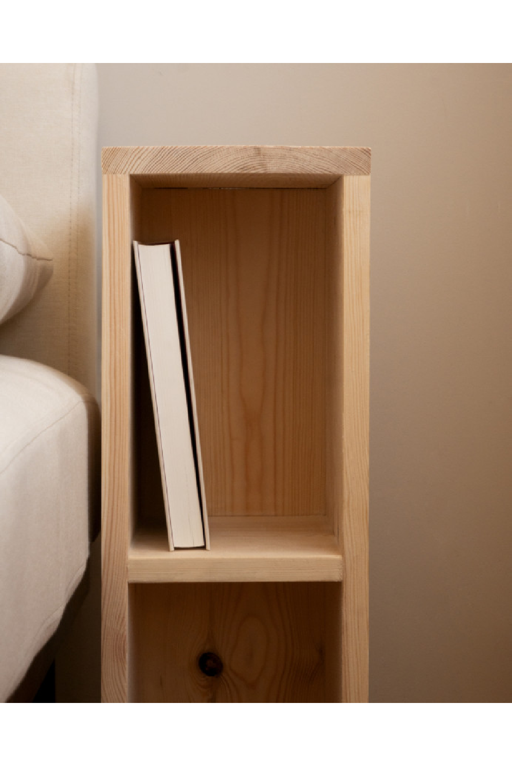 Fir Wood Bedside Table | Decowood Lina | Oroa.com