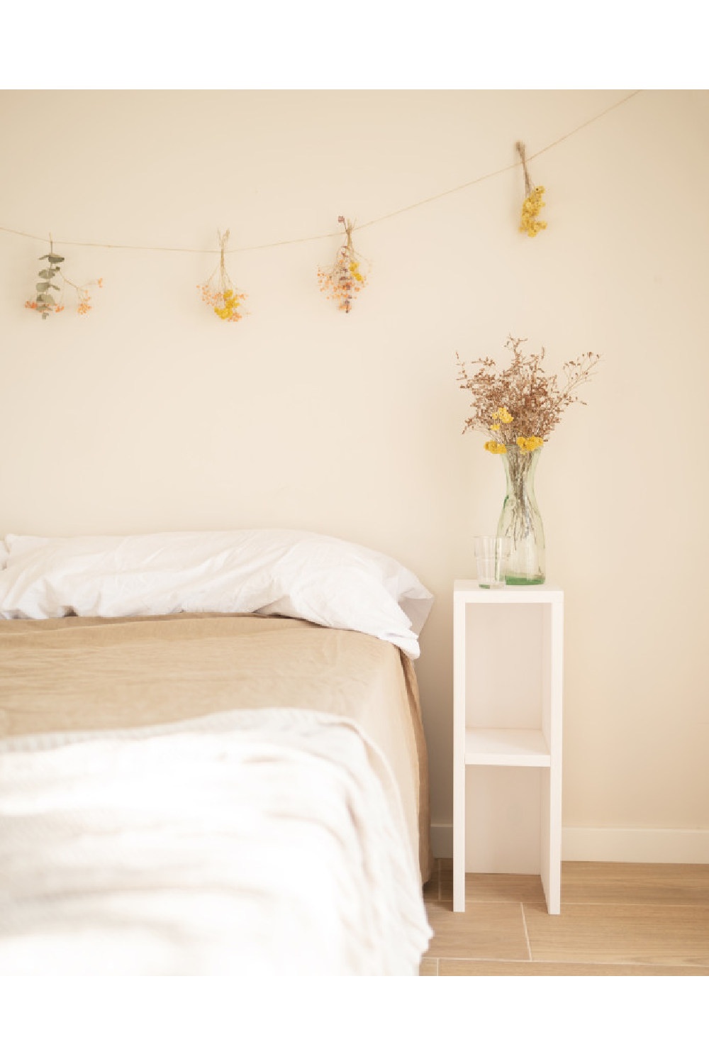 Fir Wood Bedside Table | Decowood Lina | Oroa.com