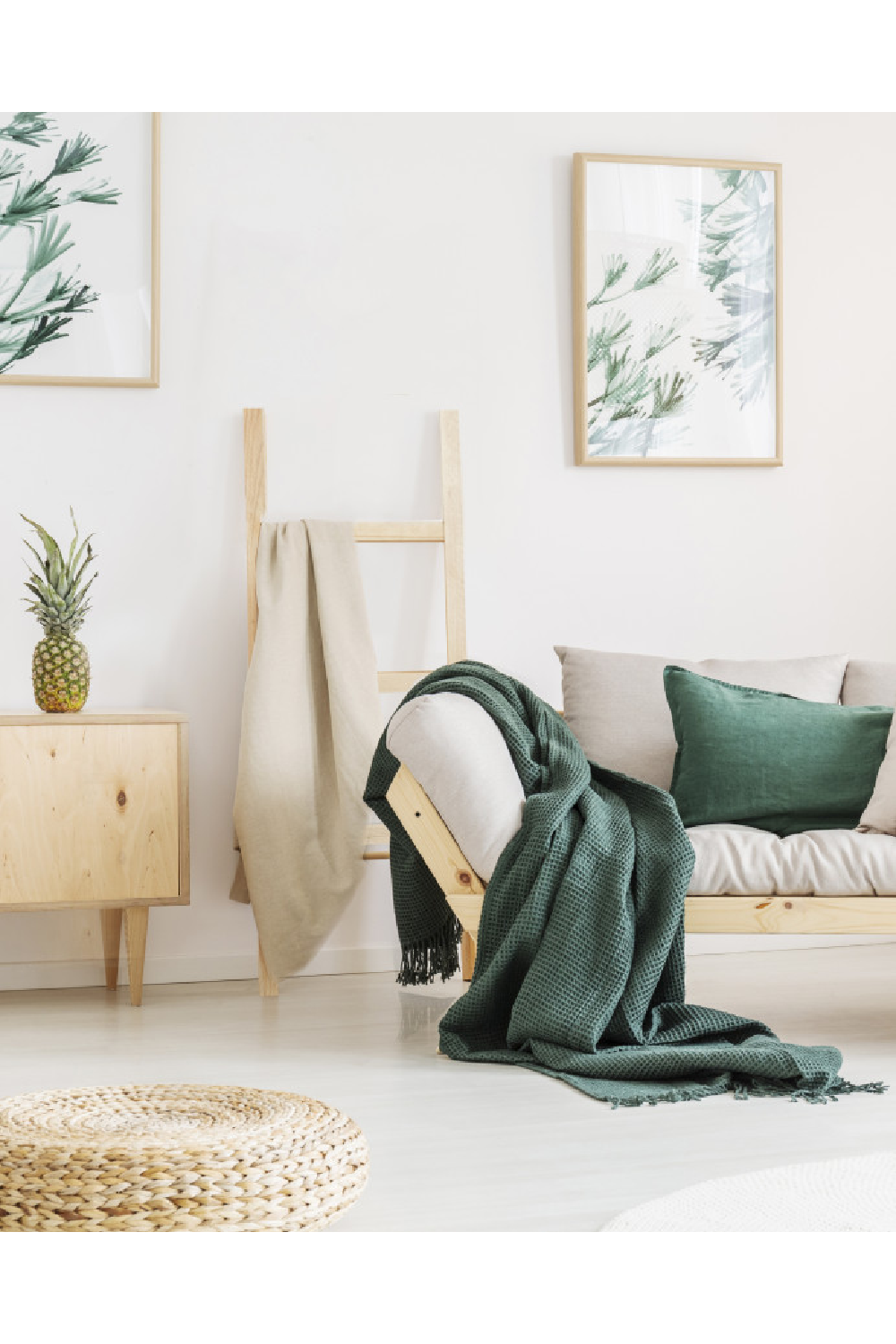 Solid Pine Wood Ladder S | Decowood Stairs | OROA.com