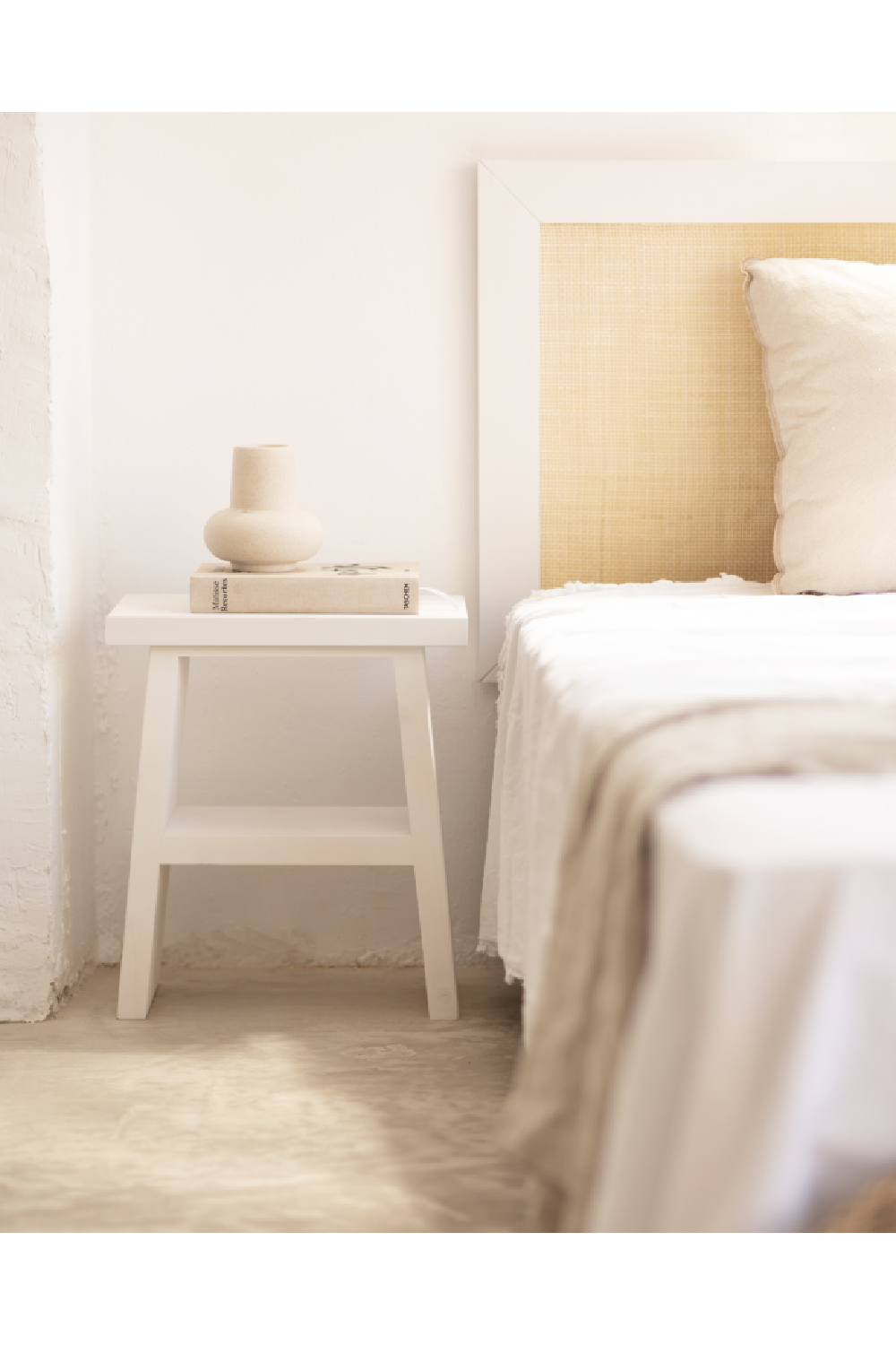 A-Shaped Wooden Side Tables (2) | Decowood Frida | Oroa.com