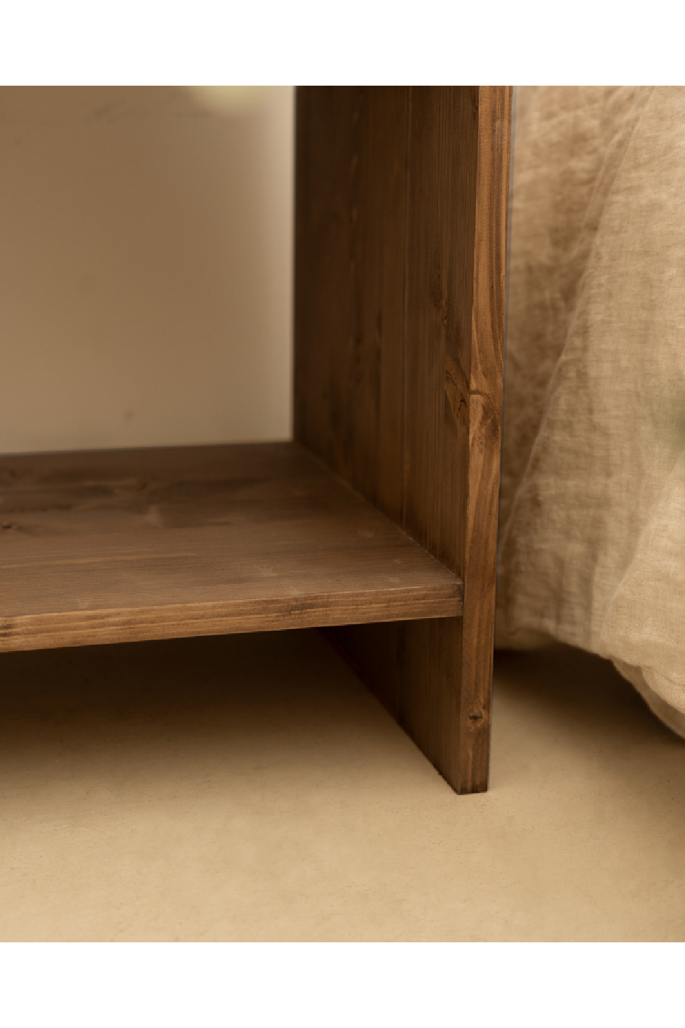 1-Drawer Wooden Bedside Tables (2) | Decowood Martina | Oroa.com