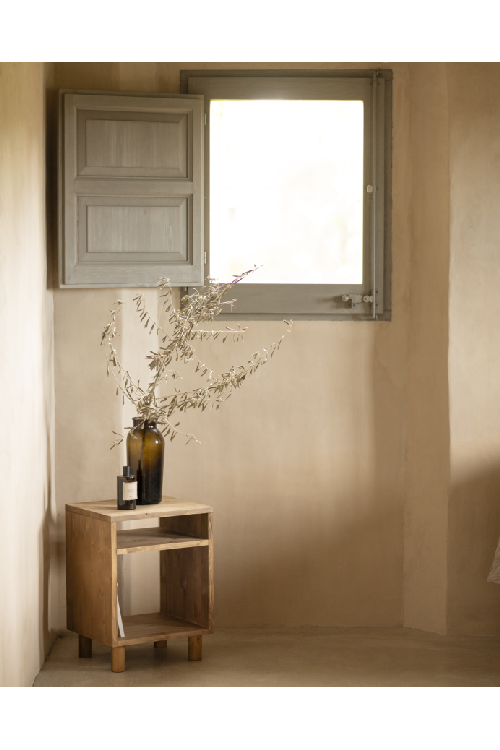 Minimalist Wooden Nightstands (2) | Decowood Hera | Oroa.com