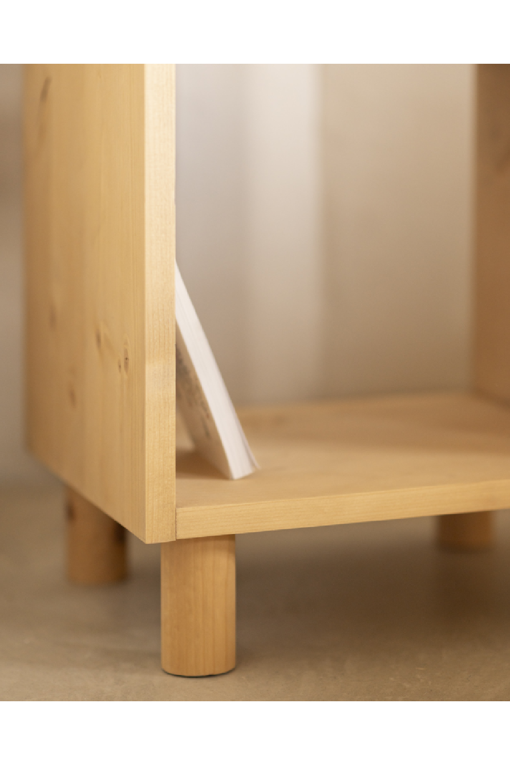 Minimalist Wooden Nightstands (2) | Decowood Hera | Oroa.com