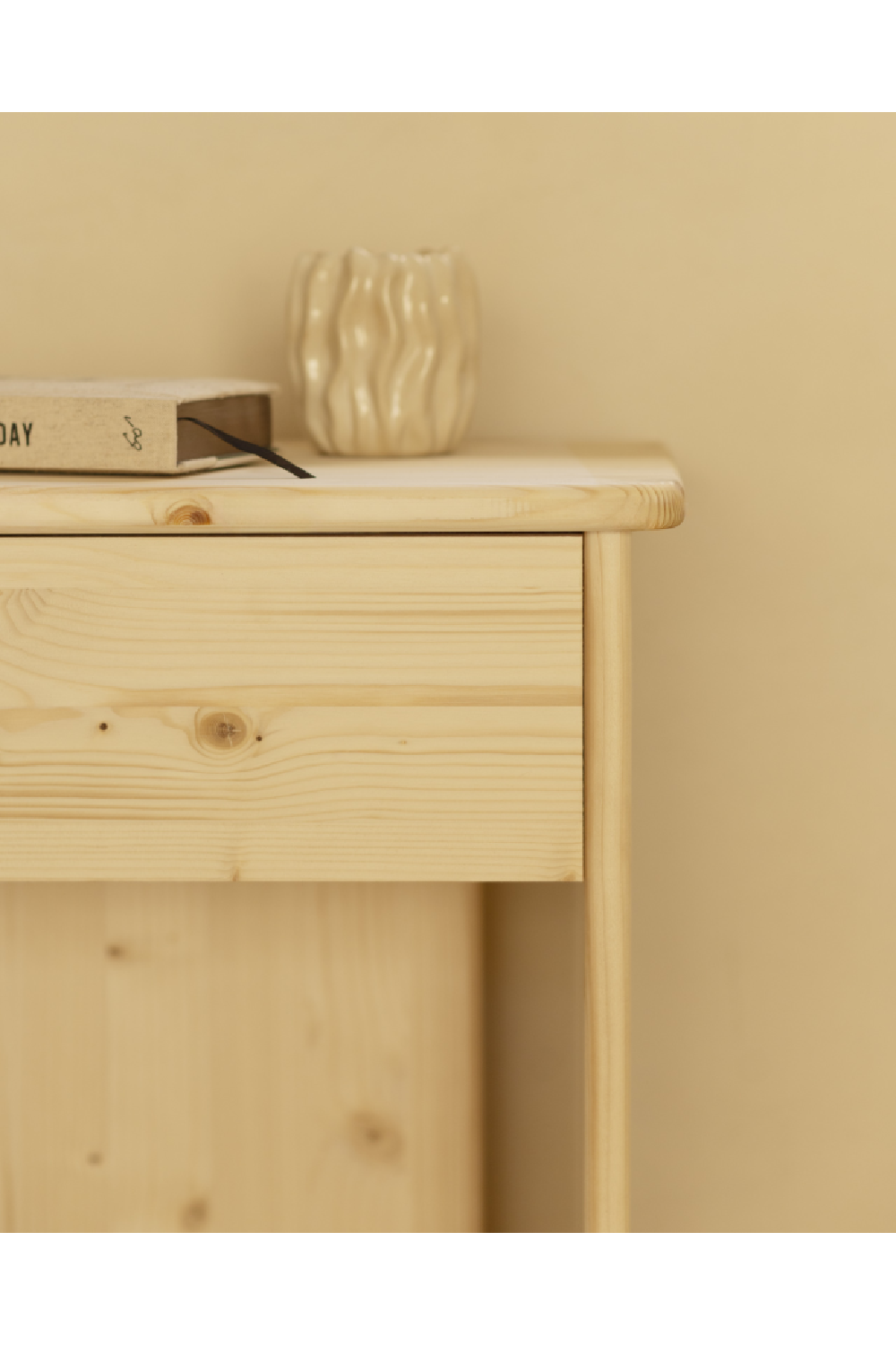 Minimalist 1-Drawer Nightstand Set (2) | Decowood Sigrid | Oroa.com