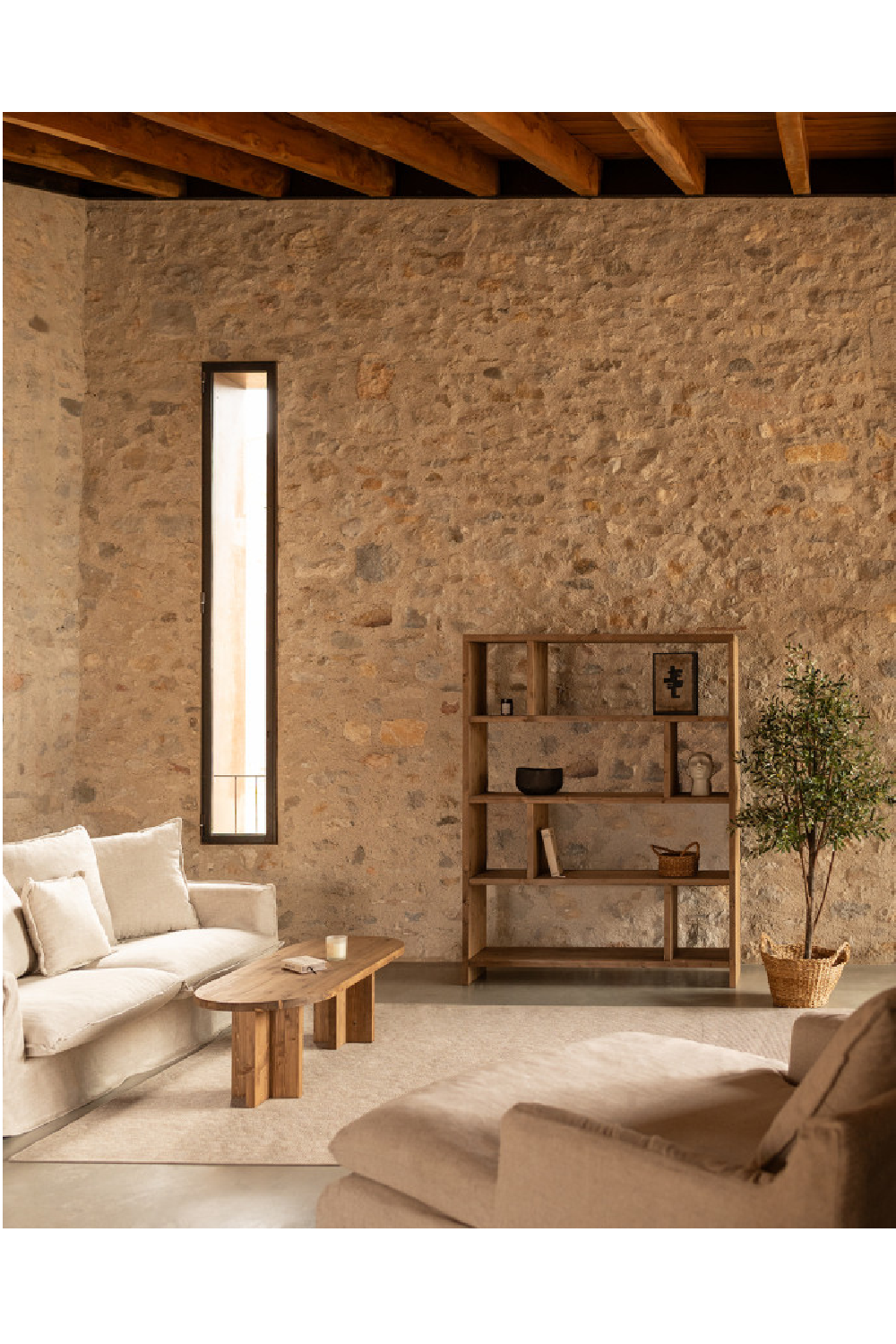 Solid Wood Bookcase | Decowood Rose | Oroa.com