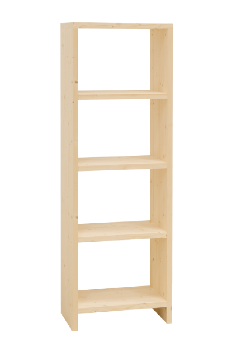 Solid Wood 4-Layer Bookcase | Decowood Rose | Oroa.com