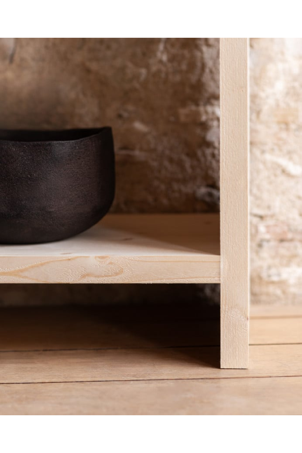 Solid Wood 4-Layer Bookcase | Decowood Rose | Oroa.com