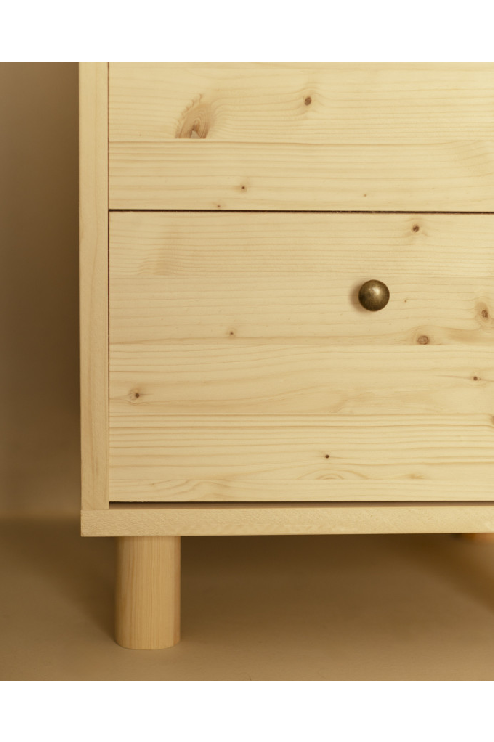 2-Drawer Wooden Bedside Table | Decowood Saura | OROA.com