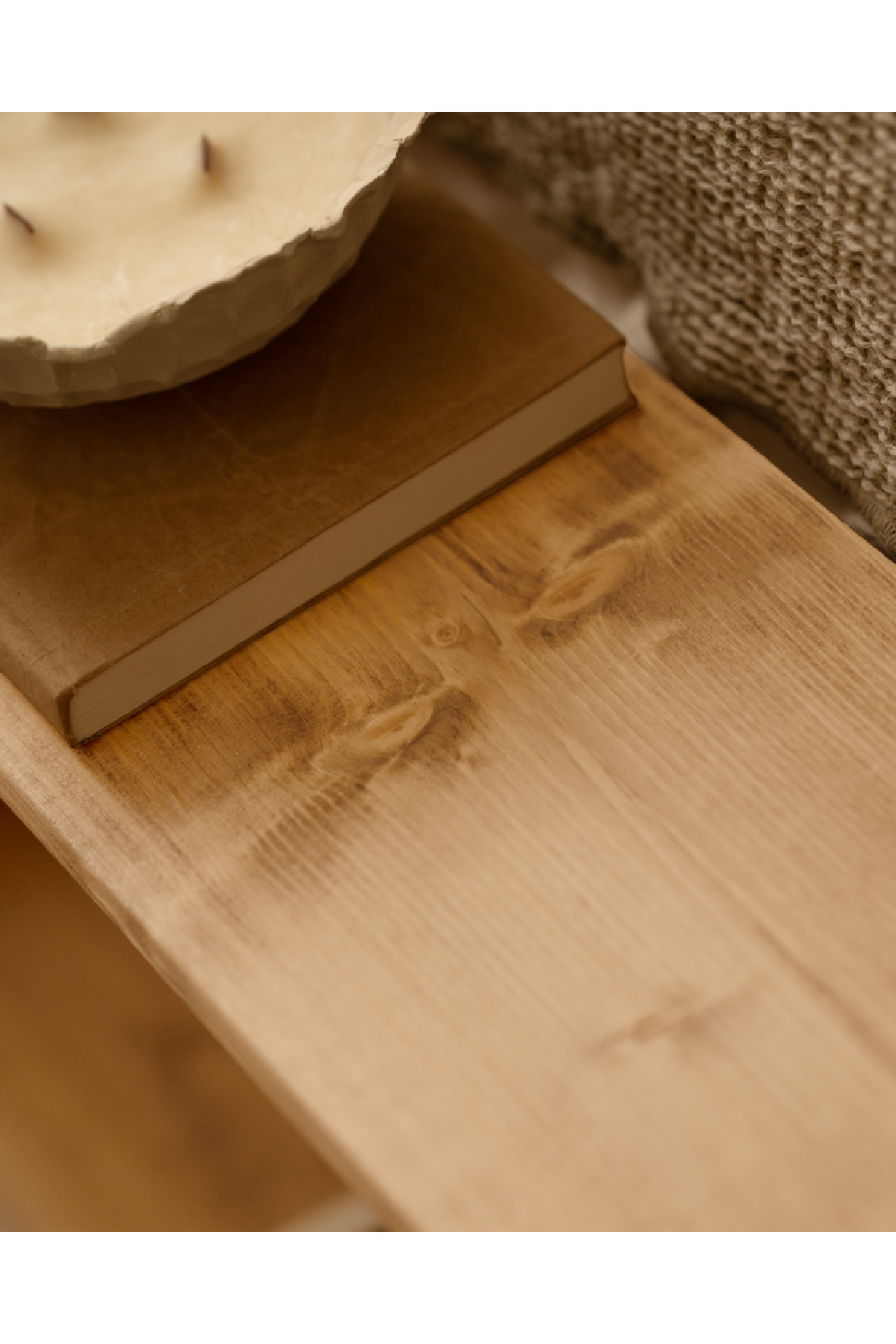 Varnished Wood Bookshelf | Decowood Saura | Oroa.com