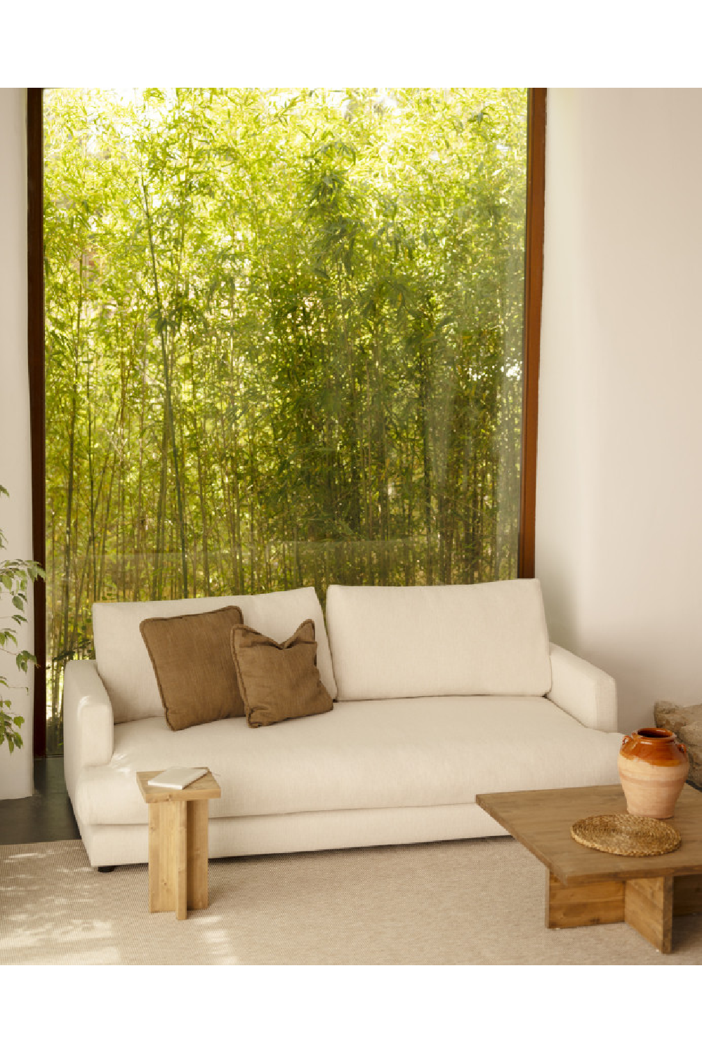 Square Solid Wood Side Table | Decowood Tena | Oroa.com