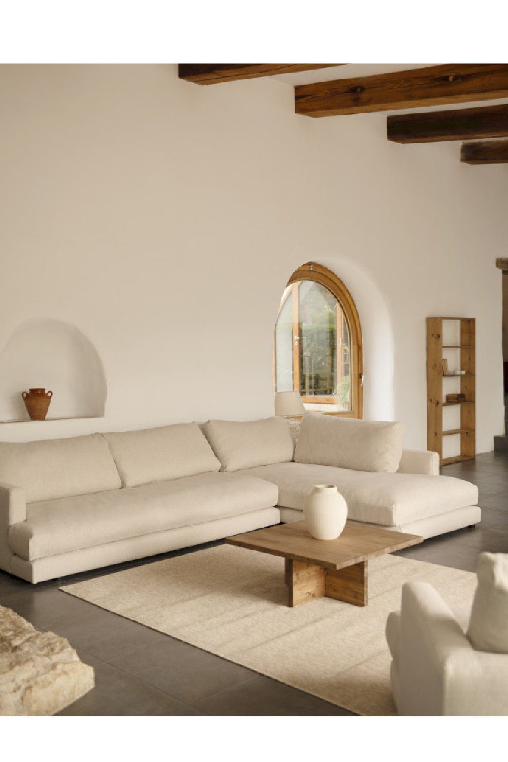 Square Solid Wood Coffee Table | Decowood Tena | Oroa.com