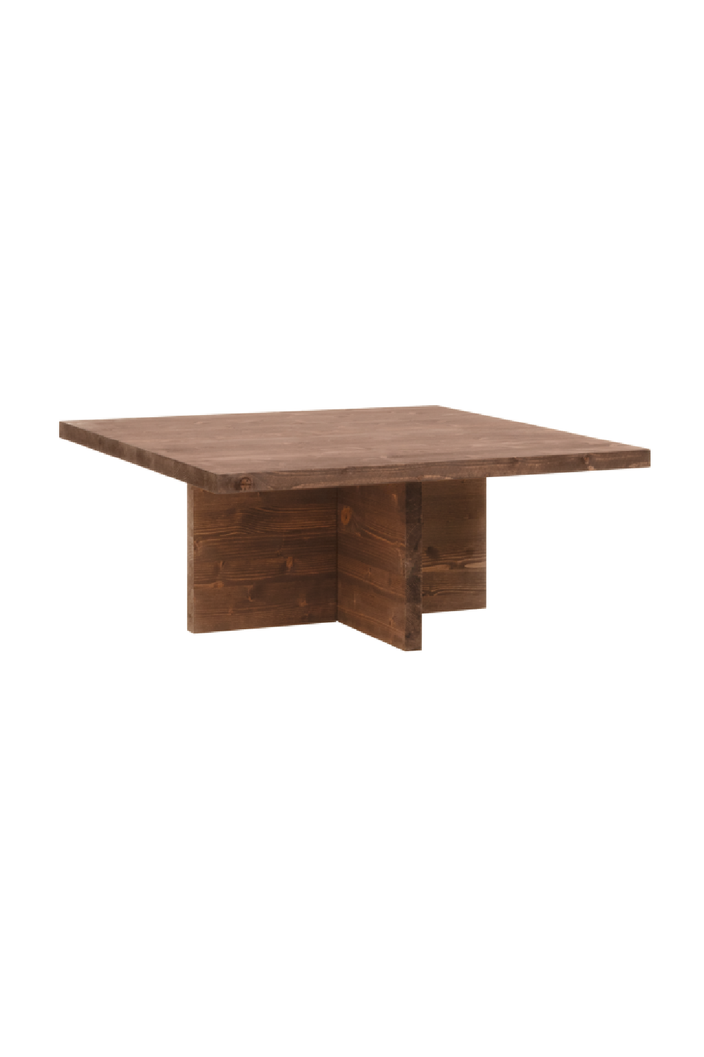Square Solid Wood Coffee Table | Decowood Tena | Oroa.com